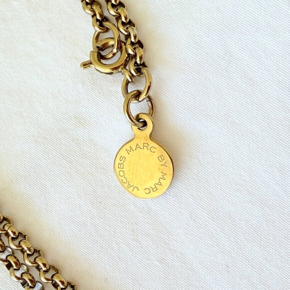 Marc By Marc Jacobs Gold Chain Watch Pendant - Picture 3 of 15